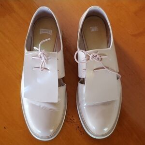 CAMPER Twins Formal Lace-Up Detail Women's Shoes Size 40 EUR